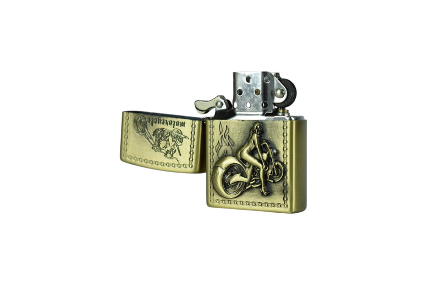 Αναπτήρας Ζιπέλαιου Αντιανεμικός Aνάγλυφος