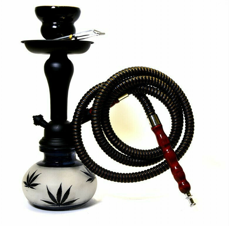 Ναργιλές Herb Canna αμμοβολή μπουκάλι 30cm Μαύρος