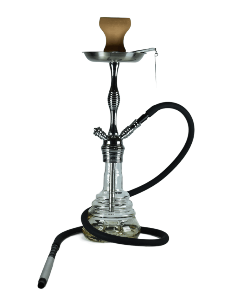 Ναργιλές βιδωτός 50cm διάφανη γυάλα