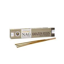 Αρωματικά Sticks Golden Nag Amazon Resin