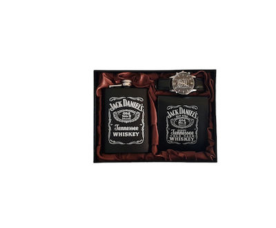 Φλασκί σετ Jack Daniel's stainless steel 8oz