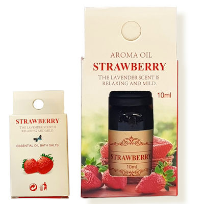 Αρωματικό Έλαιο Με Άρωμα Φράουλα 10ml